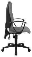 Topstar Bürostuhl MAXX 500, M500RG23 Stoff grau, Gestell schwarz