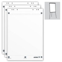 OXFORD Flipchart-Papier Smart Chart blanko 65,0 x 98,0...