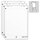 OXFORD Flipchart-Papier Smart Chart blanko 65,0 x 98,0 cm, 20 Blatt, 3 Blöcke