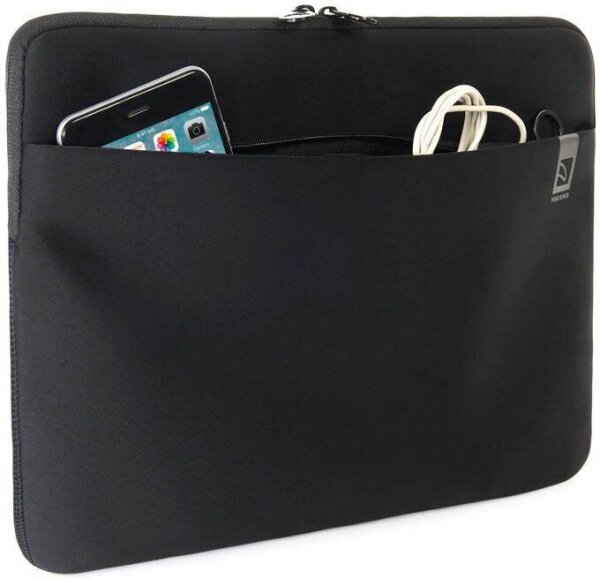 TUCANO Laptophülle MacBook Air 15 Zoll Kunststoff schwarz