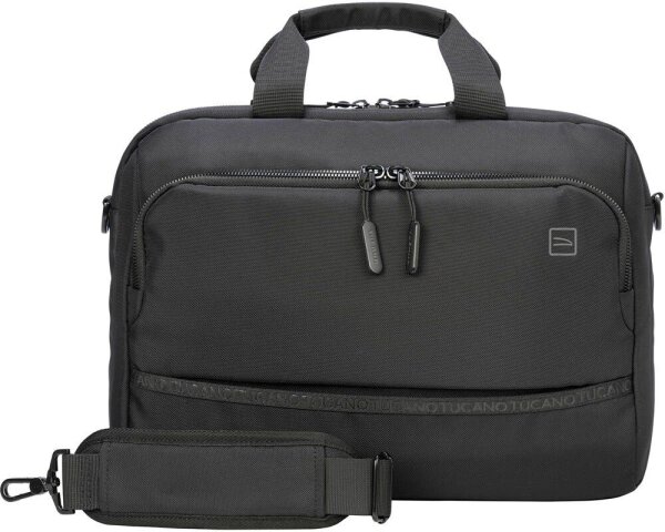 TUCANO Laptoptasche Player Kunststoff schwarz BPLA15D-BK bis 40,6 cm (16 Zoll)
