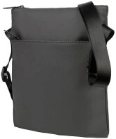 TUCANO Umhängetasche Gommo Kunststoff schwarz BGOMSB-BK