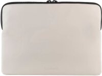 TUCANO Laptophülle Gommo Kunststoff hellgrau bis 38,1 cm (15 Zoll)
