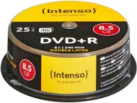 Intenso DVD+R 8,5 GB Double Layer, 25 St.