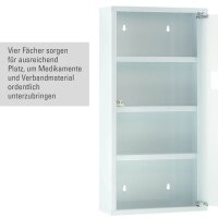 FIRST AID ONLY® Medizinschrank DIN 13169 weiß