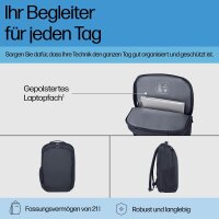 HP Laptop-Rucksack Everyday Kunstfaser grau bis 40,6 cm (16 Zoll)