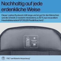 HP Laptop-Rucksack Everyday Kunstfaser grau bis 40,6 cm (16 Zoll)