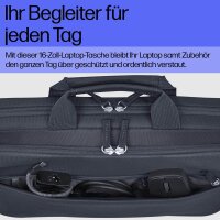 HP Laptoptasche Everyday Kunststoff grau A08KKAA bis 40,6 cm (16 Zoll)