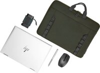 HP Laptoptasche Kunstfaser dunkelgrün, grau 9J4C3AA bis 39,6 cm (15,6 Zoll)