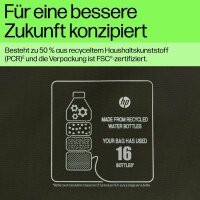 HP Laptoptasche Kunstfaser dunkelgrün, grau 9J4C3AA bis 39,6 cm (15,6 Zoll)
