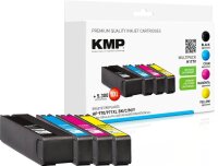 KMP H117V schwarz, cyan, magenta, gelb Druckerpatronen...
