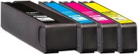 KMP H117V schwarz, cyan, magenta, gelb Druckerpatronen kompatibel zu HP 970XL + 971XL (CN625AE/CN626AE/CN627AE/CN628AE), 4er-Set