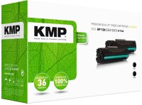 KMP H-T14D  schwarz Toner kompatibel zu HP 12A; Canon...