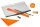 M + R Schreibset Schule neonorange orange