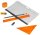 M + R Schreibset Schule neonorange orange