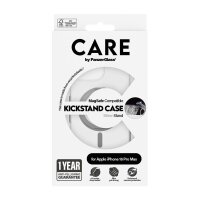 CARE by PanzerGlass® KICKSTAND Handy-Cover für Apple iPhone 16 Pro Max silber