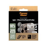 PanzerGlass™ HOOPS™ Kamera-Schutzglas für Apple iPhone 16 Pro, iPhone 16 Pro Max