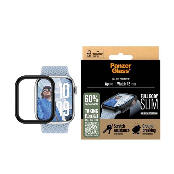 PanzerGlass™ Full Body Slim Display-Schutzglas für Smartwatch