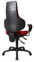 Topstar Bürostuhl Ergo Point® SY, EP02BB2 Stoff rot, Gestell schwarz