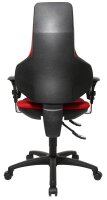Topstar Bürostuhl Ergo Point® SY, EP02BB2 Stoff rot, Gestell schwarz
