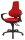 Topstar Bürostuhl Ergo Point® SY, EP02BB2 Stoff rot, Gestell schwarz
