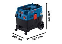 BOSCH Professional Nass-/Trockensauger GAS 400 A 1.200 W, ohne Akku