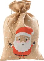 folia Nikolausbeutel Weihnachtsmann groß 35,0 x...