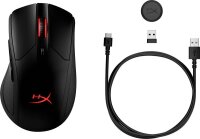 HyperX™ Pulsefire Dart Gaming-Maus kabellos schwarz