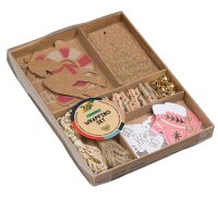 folia Bastelset Verpacken classic natur
