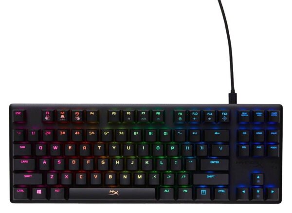 HyperX™ Alloy Origins Core - HX Red Gaming-Tastatur schwarz