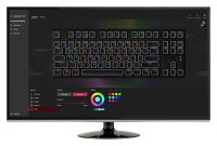 HyperX™ Alloy Origins Core - HX Red Gaming-Tastatur schwarz