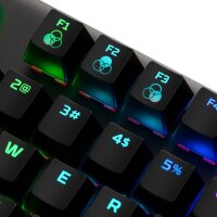 HyperX™ Alloy Origins Core - HX Red Gaming-Tastatur schwarz