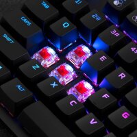 HyperX™ Alloy Origins Core - HX Red Gaming-Tastatur schwarz