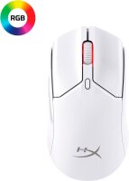 HyperX™ Pulsefire Haste 2 Mini Gaming-Maus kabellos weiß