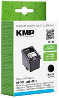 KMP H135 schwarz Druckerpatrone kompatibel zu HP 301...