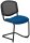Nowy Styl Besucherstuhl Iso Ergo Mesh blau Stoff, 4 St.