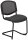 Nowy Styl Besucherstuhl Iso Ergo Mesh blau Stoff, 4 St.