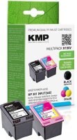 KMP H135V schwarz, color Druckerpatronen kompatibel zu HP...