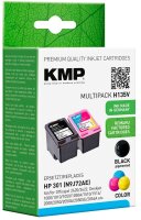 KMP H135V schwarz, color Druckerpatronen kompatibel zu HP...