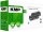 KMP H-T235D  schwarz Toner kompatibel zu HP 05A (CE505D), 2er-Set