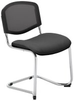 Nowy Styl Besucherstuhl Iso Ergo Mesh anthrazit Stoff, 4 St.