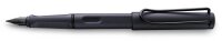 LAMY safari  Patronenfüller steel black M (mittel),...