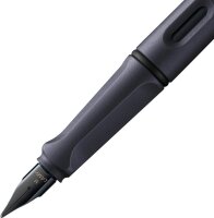 LAMY safari  Patronenfüller steel black M (mittel), 1 St.