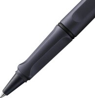LAMY safari Tintenroller steel black, Schreibfarbe: blau, 1 St.