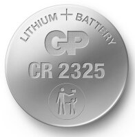 GP Knopfzelle CR2325 Lithium 3,0 V, 1 St.