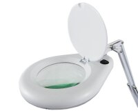 unilux ZOOM LED Lupenleuchte weiß 7,7 W mit...