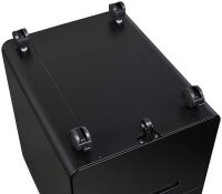 BISLEY EasyRoll Rollcontainer schwarz 2 Auszüge 40,0 x 50,0 x 50,0 cm