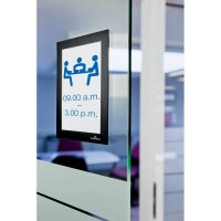 DURABLE Magnetrahmen selbstklebend DURAFRAME® schwarz A6, 2 St.