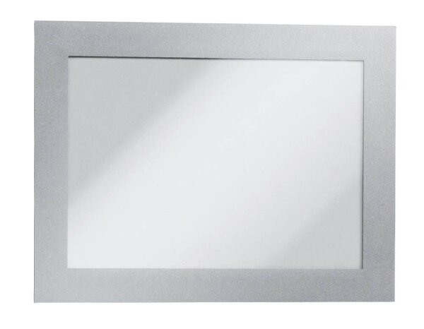 DURABLE Magnetrahmen selbstklebend DURAFRAME® silber A6, 2 St.