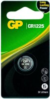 GP Knopfzelle CR1225 Lithium 3,0 V, 1 St.